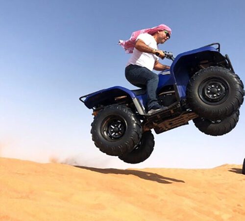 Morning dune bashing with quad bike (Private)